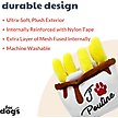 Show in main carousel: Huxley & Kent Power Plush Poutine Dog Toy, White/Yellow/Brown, Small slide 2 of 8
