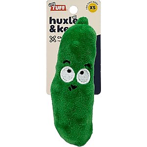 Huxley & Kent Tiny Tuff Dell Pickle Dog Toy, Green, X-Small