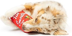 Huxley & Kent Power Plush Tim Snortons Coffee Dog Toy, Red, Large slide 2 of 7