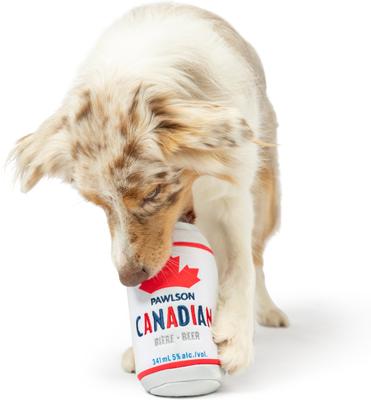 Show full view: Huxley & Kent Power Plush Pawlson Dog Toy, Silver, Large slide 5 of 6