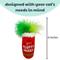 Show in main carousel: Huxley & Kent Fluffy Mary Cat Toy, Red/Green slide 3 of 5