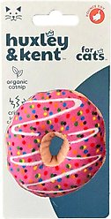 Huxley & Kent Strawberry Donut Cat Toy, Pink, One Size