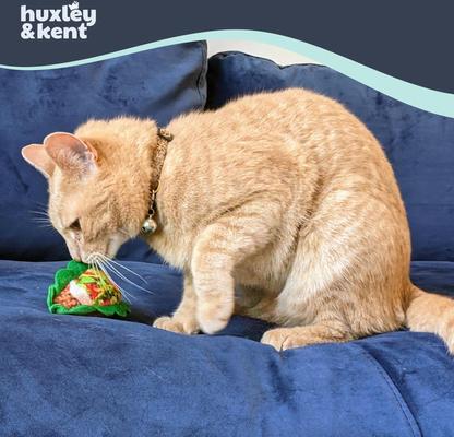 Show full view: Huxley & Kent Taco Cat Toy, Tan, One Size slide 6 of 6