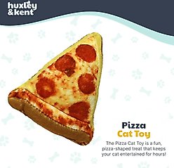 Huxley & Kent Pizza Cat Toy, Tan, One Size slide 2 of 6