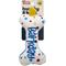 Show in main carousel: Huxley & Kent Tiny Tuff It'S My Barkday Bone Dog Toy, Blue/Multi, One Size slide 7 of 8