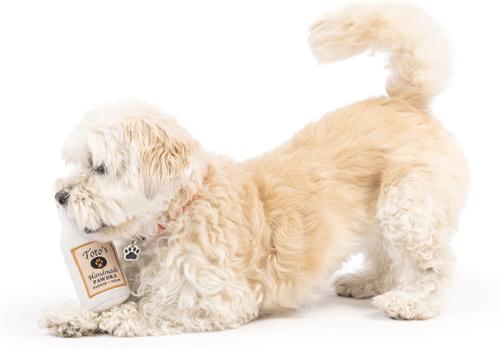 Show full view: Huxley & Kent Tiny Tuff Toto'S Pawdka Dog Toy, Gray, One Size slide 7 of 7