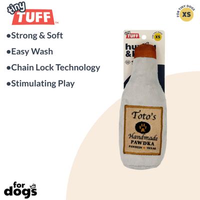 Show full view: Huxley & Kent Tiny Tuff Toto'S Pawdka Dog Toy, Gray, One Size slide 3 of 7