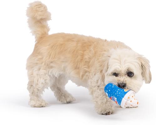 Show full view: Huxley & Kent Tiny Tuff Arctic Blast Treat Dog Toy, Blue, One Size slide 5 of 6