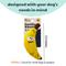 Show in main carousel: Huxley & Kent Tiny Tuff Bruiser Banana Dog Toy, Yellow, Small slide 3 of 8
