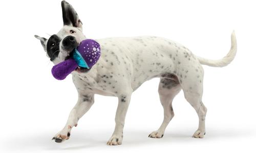 Show full view: Huxley & Kent Tiny Tuff Mellow Mushroom Dog Toy, Purple, X-Small slide 6 of 7