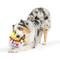 Show in main carousel: Huxley & Kent Power Plush Poutine Dog Toy, White/Yellow/Brown, Large slide 5 of 8
