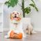 Show in main carousel: Huxley & Kent Power Plush Puggin Spice Latte Dog Toy, Orange/White/Brown, Large slide 9 of 10