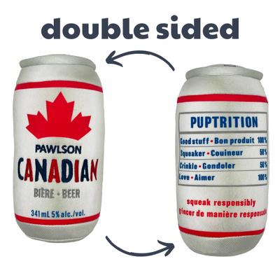 Show full view: Huxley & Kent Power Plush Pawlson Dog Toy, Silver, Large slide 4 of 6