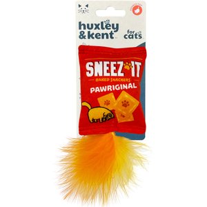 Huxley & Kent Sneeze-It Cat Toy, Red/Orange, One Size
