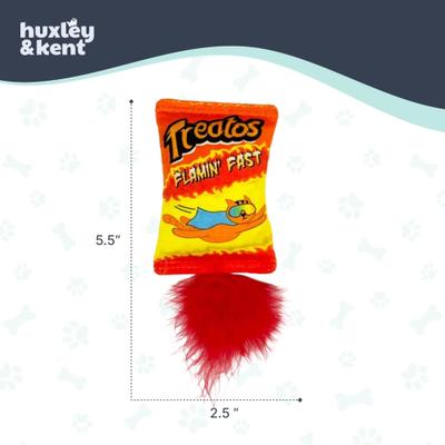 Show full view: Huxley & Kent Treatos Snacks Cat Toy, Orange/Yellow, One Size slide 4 of 7