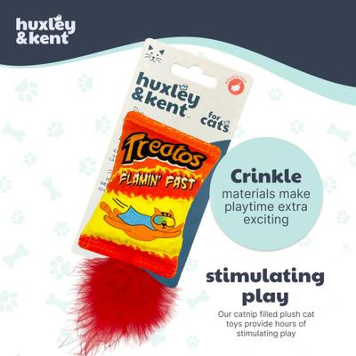 Show full view: Huxley & Kent Treatos Snacks Cat Toy, Orange/Yellow, One Size slide 5 of 7