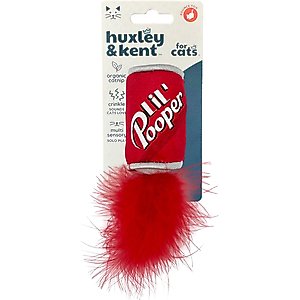 Huxley & Kent Lil' Pooper Cat Toy, Red, One Size