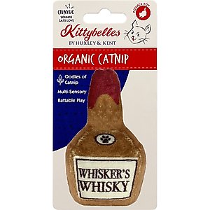 Huxley & Kent Whisker'S Whisky Cat Toy, Brown, One Size