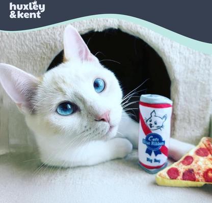 Show full view: Huxley & Kent Pizza Cat Toy, Tan, One Size slide 6 of 6