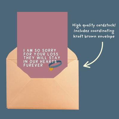 Show full view: Sweet Paws x Five Dot Post I am So Sorry for Your Loss Sympawthy TM Condolence Card slide 7 of 10