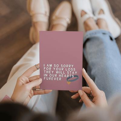 Show full view: Sweet Paws x Five Dot Post I am So Sorry for Your Loss Sympawthy TM Condolence Card slide 2 of 10