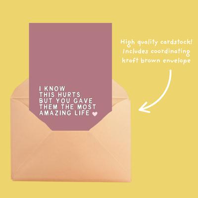 Show full view: Sweet Paws x Five Dot Post I Know This Hurts Sympawthy TM Condolence Card slide 7 of 10