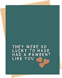 Sweet Paws x Five Dot Post They Were So Lucky Sympawthy TM Condolence Card