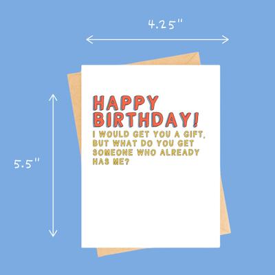 Show full view: Sweet Paws x Five Dot Post Happy Birthday What Do You Get Someone Greeting Card for Pet Parents slide 4 of 10