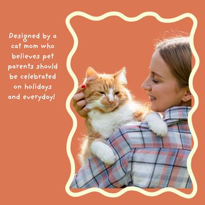 Show full view: Sweet Paws x Five Dot Post Big Cat Dad Energy Greeting Card slide 7 of 10