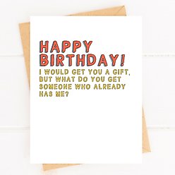 Sweet Paws x Five Dot Post Happy Birthday What Do You Get Someone Greeting Card for Pet Parents