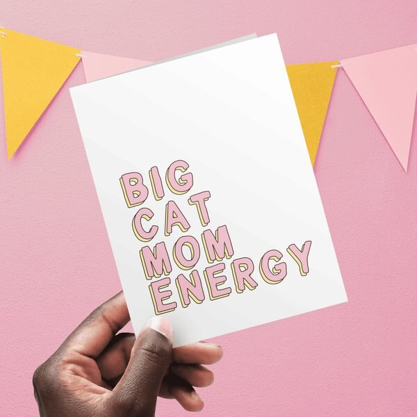 Sweet Paws x Five Dot Post Big Dog Mom Energy Greeting Card