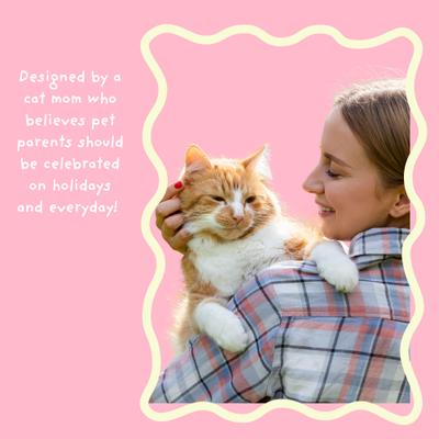 Show full view: Sweet Paws x Five Dot Post Big Cat Mom Energy Greeting Card slide 9 of 10