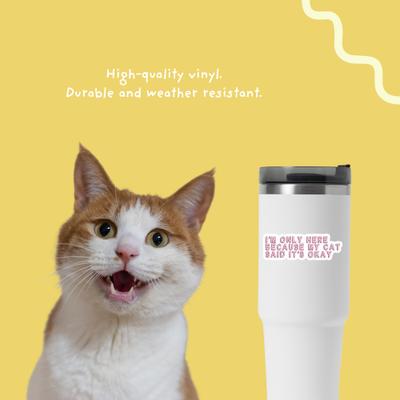 Show full view: Sweet Paws x Five Dot Post Cat Parent Sticker Pack, 6 count slide 5 of 10