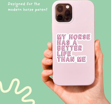 Show full view: Sweet Paws x Five Dot Post Saddle Up Horse Sticker Pack, 6 count slide 3 of 10