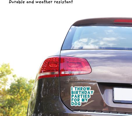 Show full view: Sweet Paws x Five Dot Post I Throw Birthday Parties for My Dog Magnet slide 5 of 11