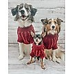 Show in main carousel: Sassy Woof Cable Knit Dog Sweater, Red, X-Large slide 8 of 8