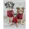 Show in main carousel: Sassy Woof Cable Knit Dog Sweater, Red, XX-Large slide 8 of 9