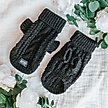 Show in main carousel: Sassy Woof Cable Knit Dog Sweater, Black, XX-Large slide 5 of 8