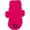 Show in main carousel: Sassy Woof Cable Knit Dog Sweater, Hot Pink, XX-Large slide 2 of 8