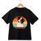 Show in main carousel: Allisandro Sunset Stripes Pet Photo & Name Personalized Ultra-Soft T-Shirt, Black, Small slide 1 of 7