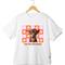 Show in main carousel: Allisandro Retro Flower Pet Photo & Name Personalized Ultra-Soft T-Shirt, White, 3X-Large slide 1 of 6