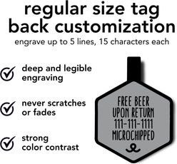 Besties Mini Nothin’ But Net Basketball Jingle-Free Silicone Dog ID Tag, White slide 2 of 9