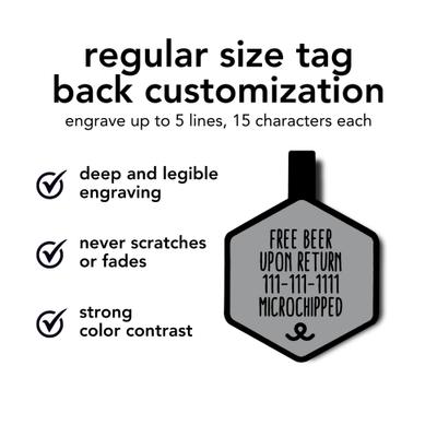 Show full view: Besties Mini Nothin’ But Net Basketball Jingle-Free Silicone Dog ID Tag, Sky Blue slide 6 of 11