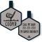 Show in main carousel: Besties Mini Hole in One Golf Jingle-Free Silicone Dog ID Tag, Grey slide 1 of 11