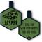 Show in main carousel: Besties Mini Soccer Star Jingle-Free Silicone Dog ID Tag, Sage slide 1 of 10
