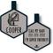 Show in main carousel: Besties Mini Touchdown Football Jingle-Free Silicone Dog ID Tag, Grey slide 1 of 10