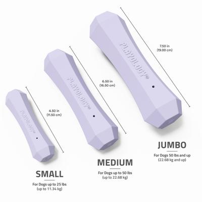 Show full view: Playology Lamb Scented Squeaky Chew Stick Dog Toy, Jumbo slide 5 of 6