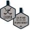Show in main carousel: Besties Mini Slapshot Hockey Jingle-Free Silicone Dog ID Tag, Grey slide 1 of 10