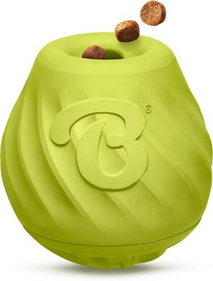 Show full view: Benebone Rubber Pawbler Treat Dispensing Dog Toy, Green slide 2 of 10