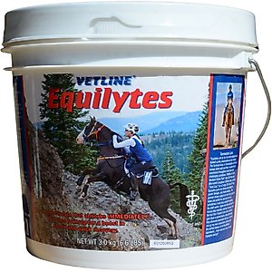 Vetline Equine Equilytes Horse Supplement, 6.6-lb bucket